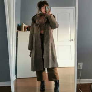 BEAUTIFUL LEATHER FOXY COAT